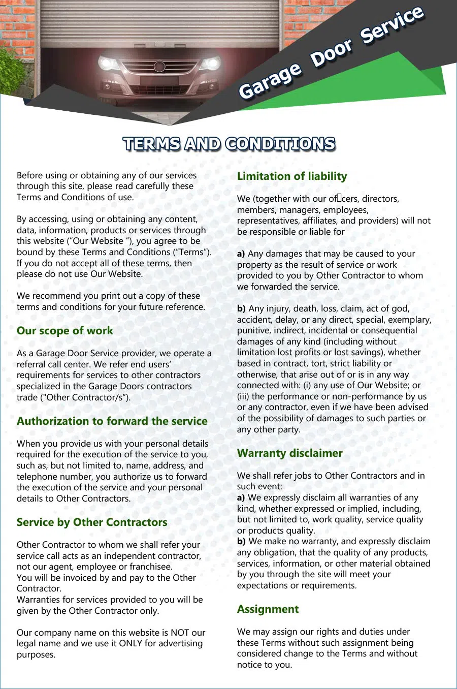 Galaxy Garage Door Service Chevy Chase, MD 301-683-7463